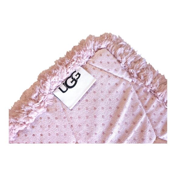 NEW UGG Poppy Plush Bath Rug in Dried Rose [Pink] (Size: 17" x 24") - Picture 7 of 7